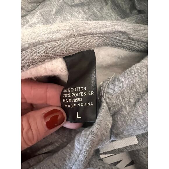 Dead & Company 2019 Cotton Blend Long Sleeve Tour Hoodie Gray Men's Size L NWOT - Picture 4 of 5